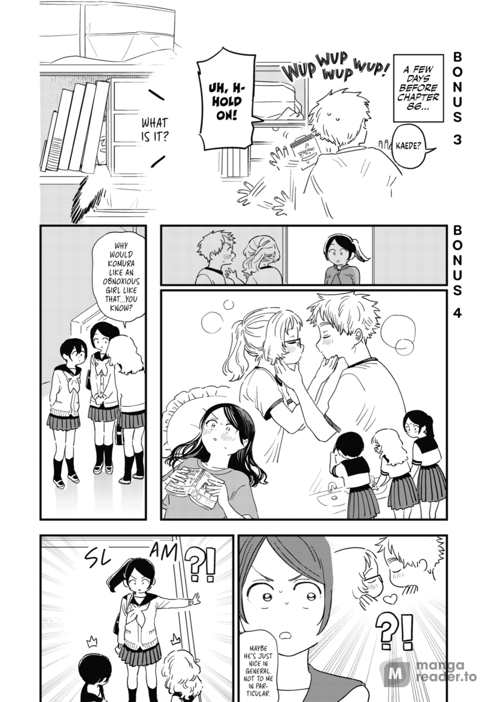 Suki na Ko ga Megane wo Wasureta, Chapter 87.5 image 4